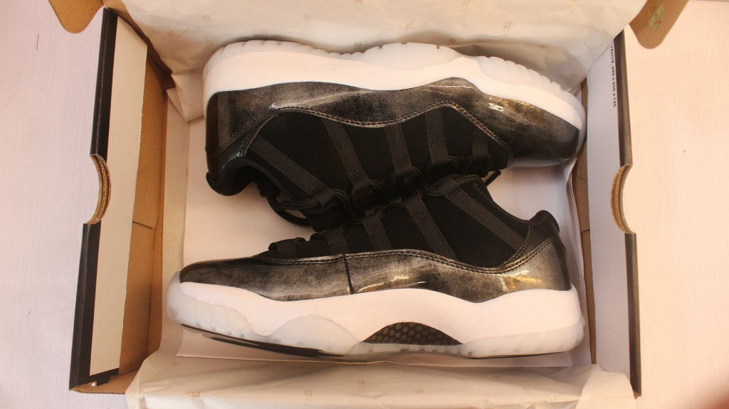 Jordan Air Jordan 11 Low Barons Black Sneakers