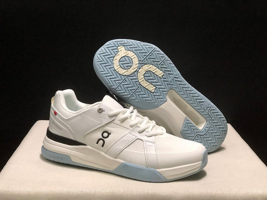 On The Roger Clubhouse Pro White Light Blue Sneakers