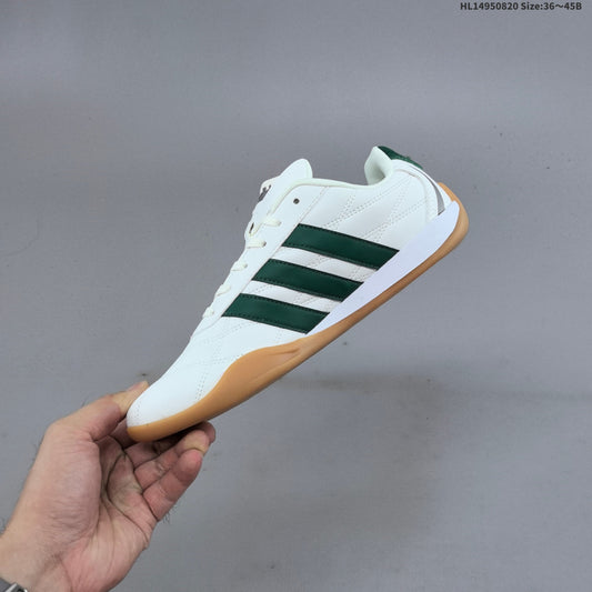 Adidas Adiracer Low-Top Sneakers White Green HQ7403