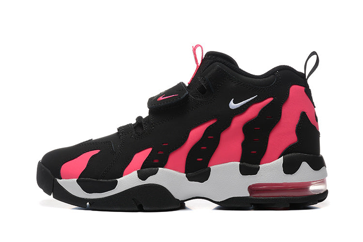 Nike Air More Uptempo Low-Top Sneakers Black Pink