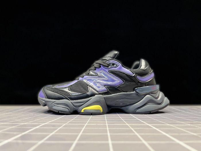 New Balance 9060 Black and Purple Sneakers U9060MW