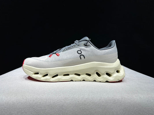 On Cloudtilt Sneakers in Ivory and Gray