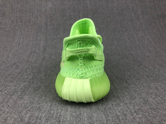 Adidas Yeezy Boost 350 V2 Kids Sneakers in Glow Green