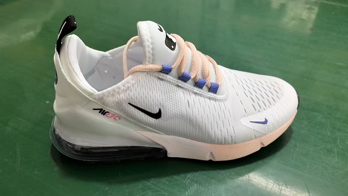Nike Air Max 270 White and Light Purple Sneakers