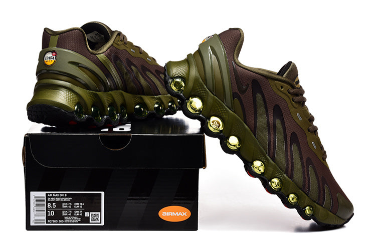 Nike Air Max DN Sneakers in Olive and Brown
