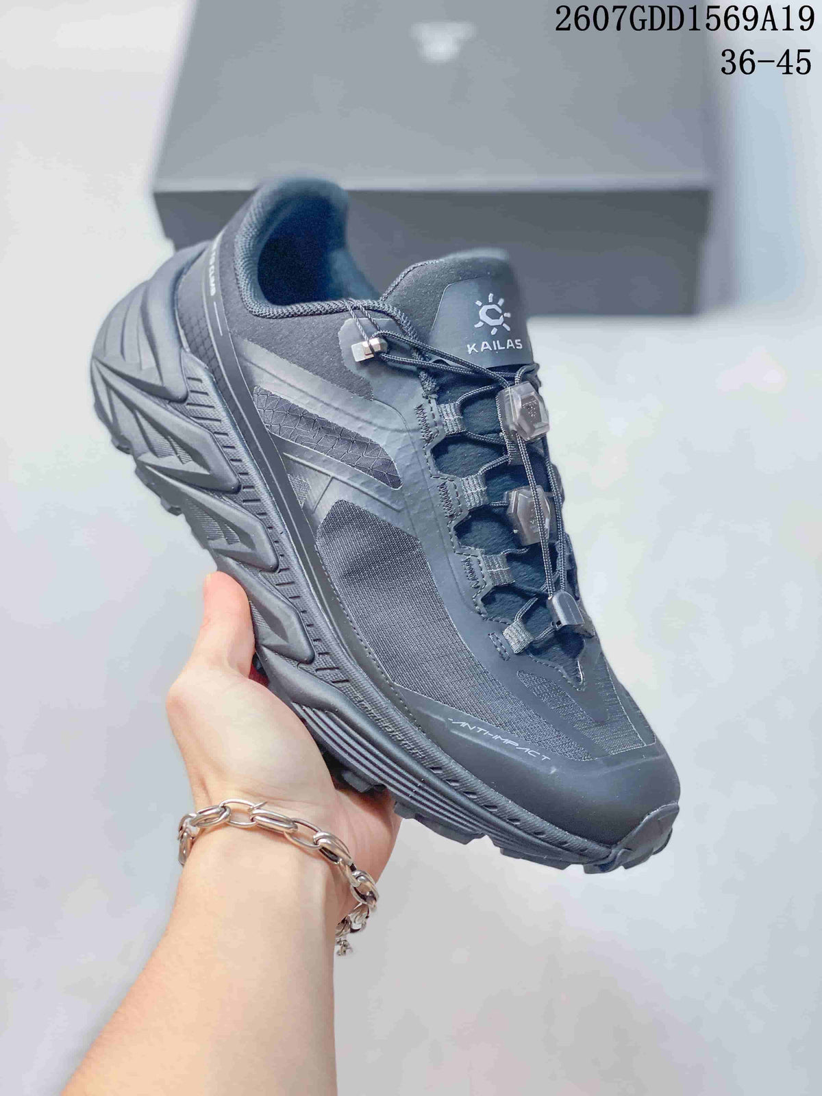 KAILAS Shanxing 3 Trail Hiking Shoes Dark Gray 721090TRI