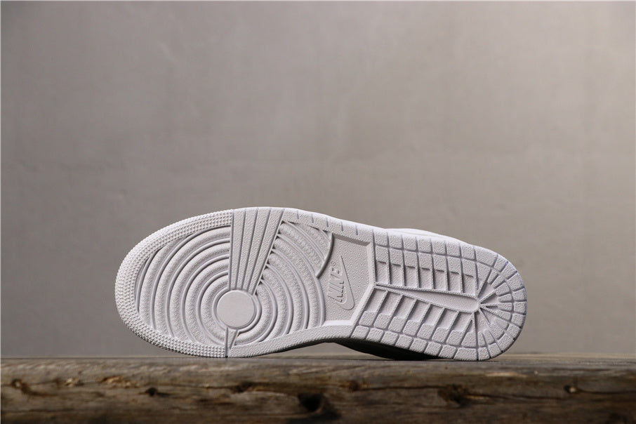 Nike Air Jordan 1 Low White Sneakers 553560-101