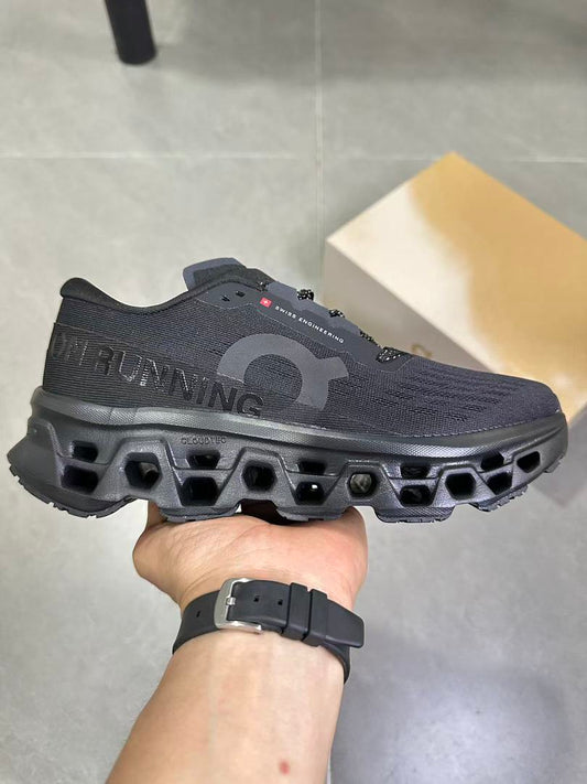On Running Cloudmonster 2 Black Running Shoes