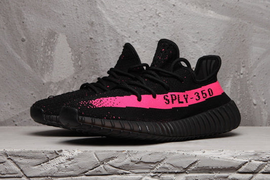 Yeezy Boost 350 V2 Black Pink Sneakers