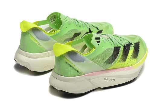 Adidas Adizero Adios Pro 3 Running Shoes, Neon Green