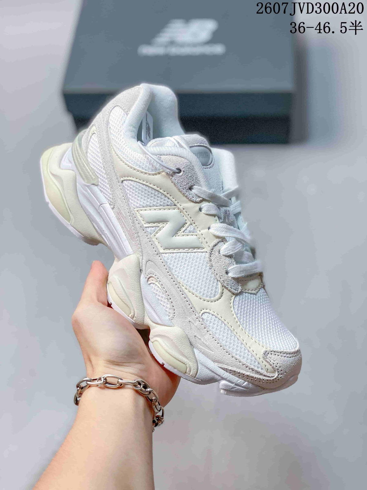 New Balance 9060 White Sneakers 2607JVD300A20