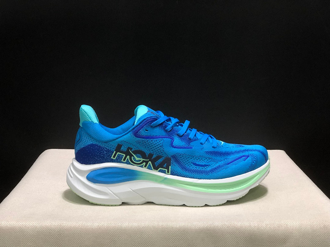 HOKA Clifton 10 Blue Running Shoes
