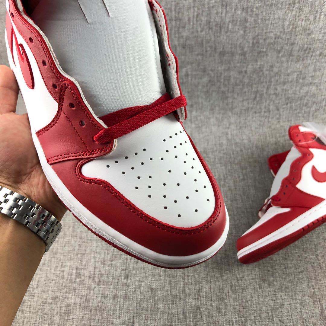 Jordan New Beginnings High-Top Sneakers White Red CT6252-900