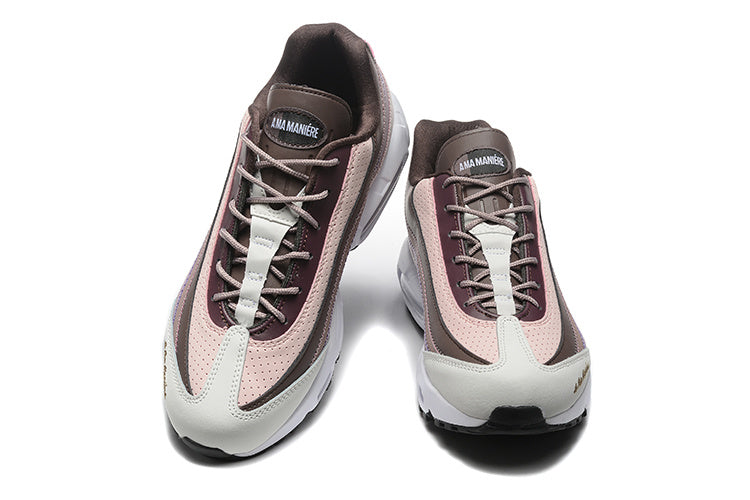 Nike Air Max 95 Sneakers in Brown, Pink and White