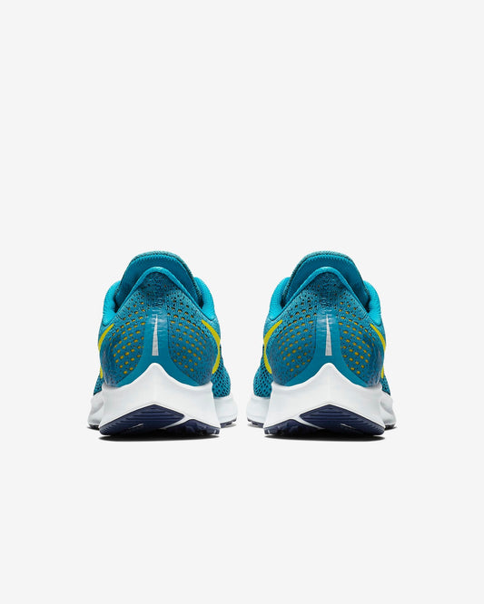 Nike Air Zoom Pegasus 35 Running Shoes Blue Yellow