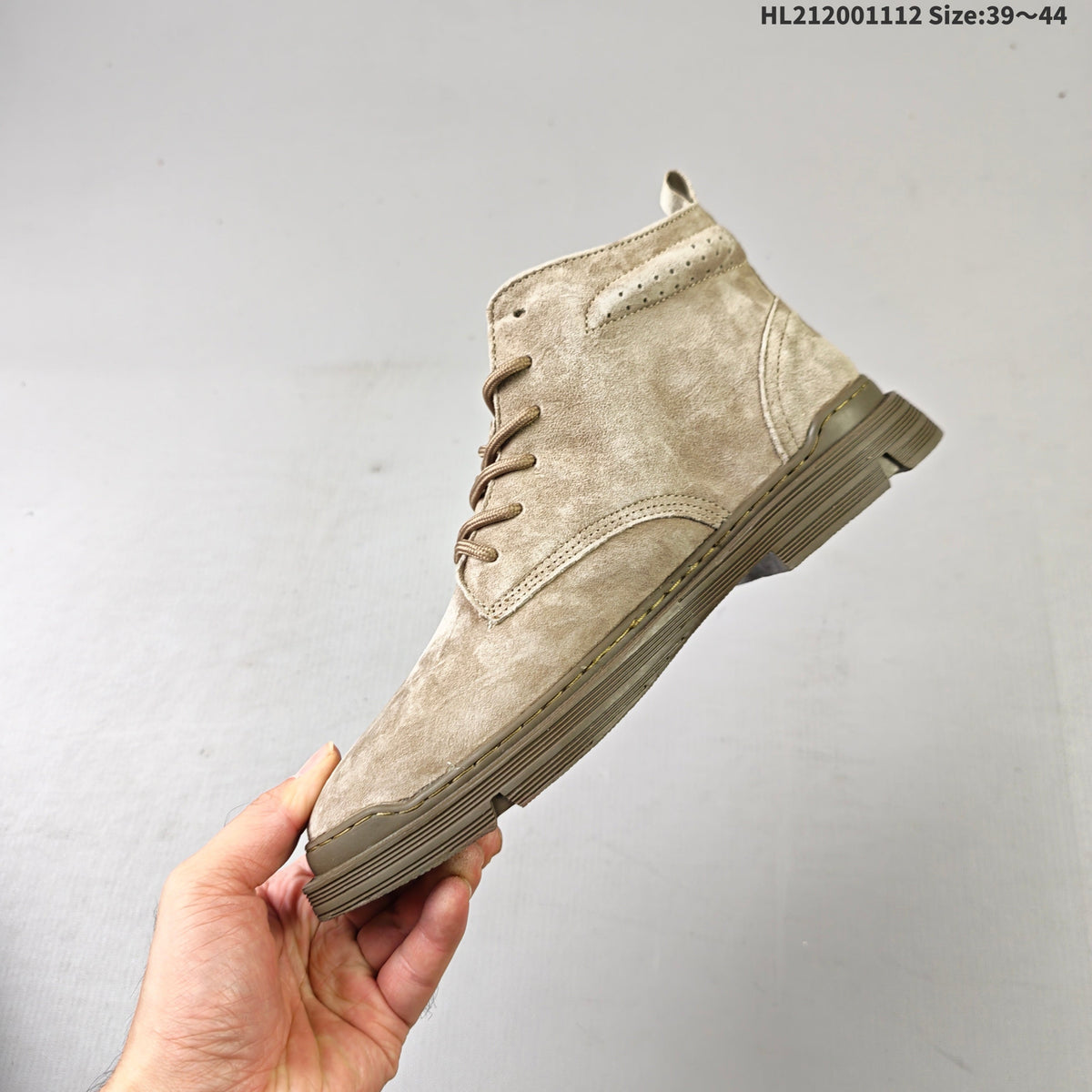 CAT Footwear Beige Lace-Up Chukka Boots