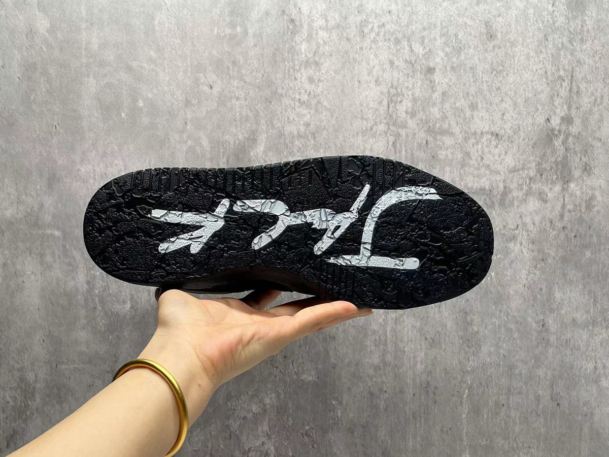 Nike Air Jordan 1 Low Travis Scott Black Brown Sneakers