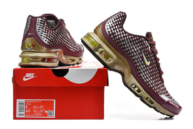 Nike Air Max Plus VII Sneakers Burgundy Silver