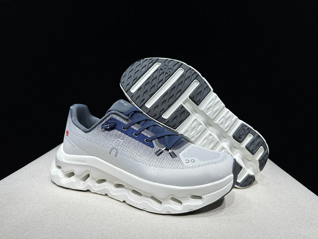 On Cloudtilt Sneakers in White and Navy