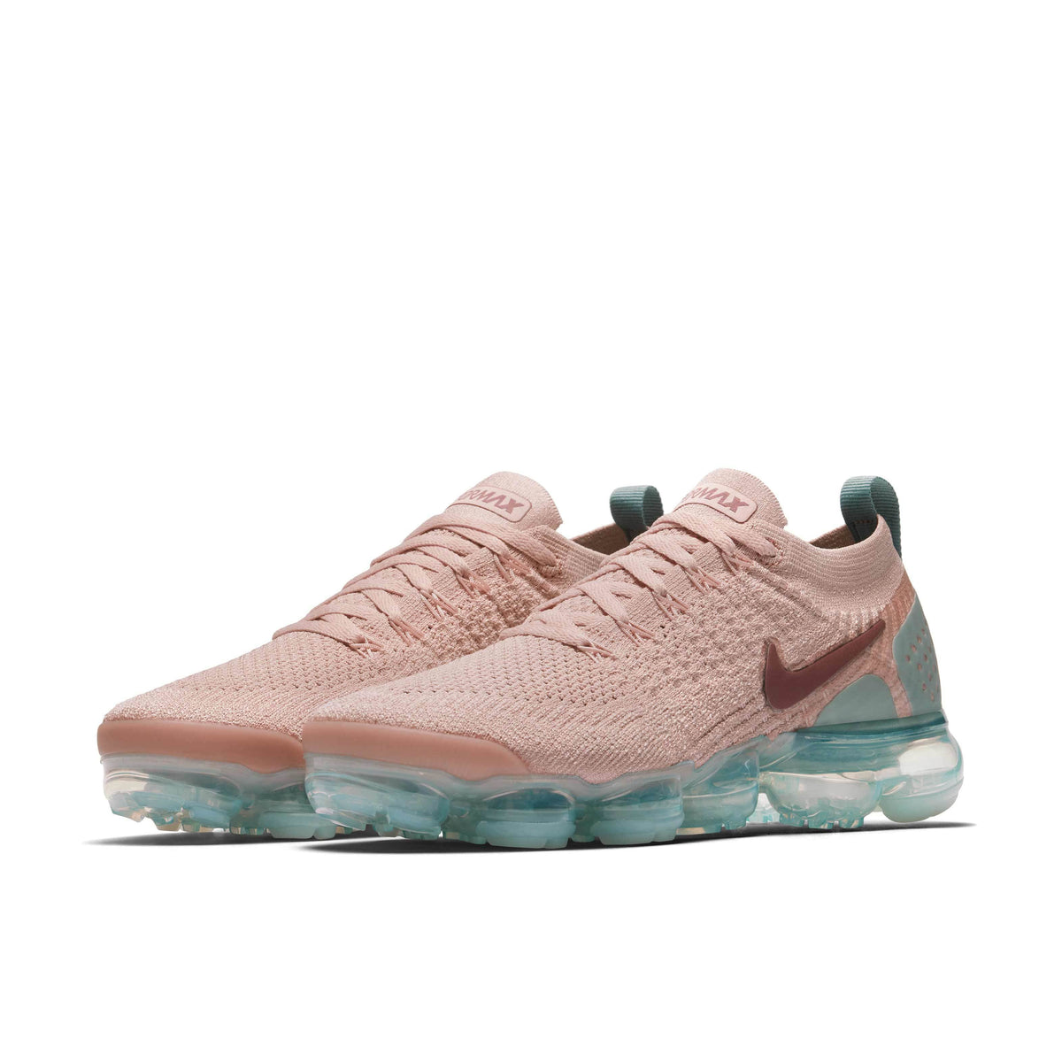 Nike Air VaporMax Flyknit 2 Pink Knit Sneakers 942843-203