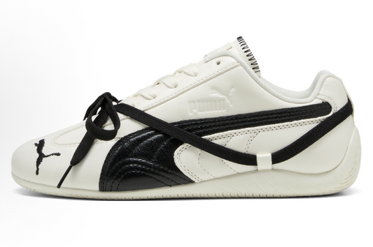 PUMA Speedcat Leather Sneakers White and Black