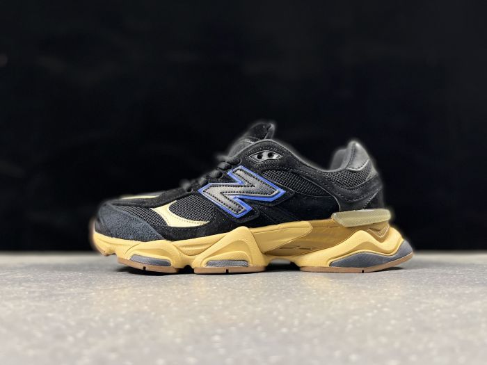 New Balance U9060RE Black and Tan Sneakers