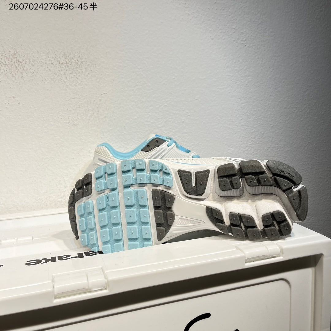 Nike Air Zoom Vomero 5 Sneakers White and Blue