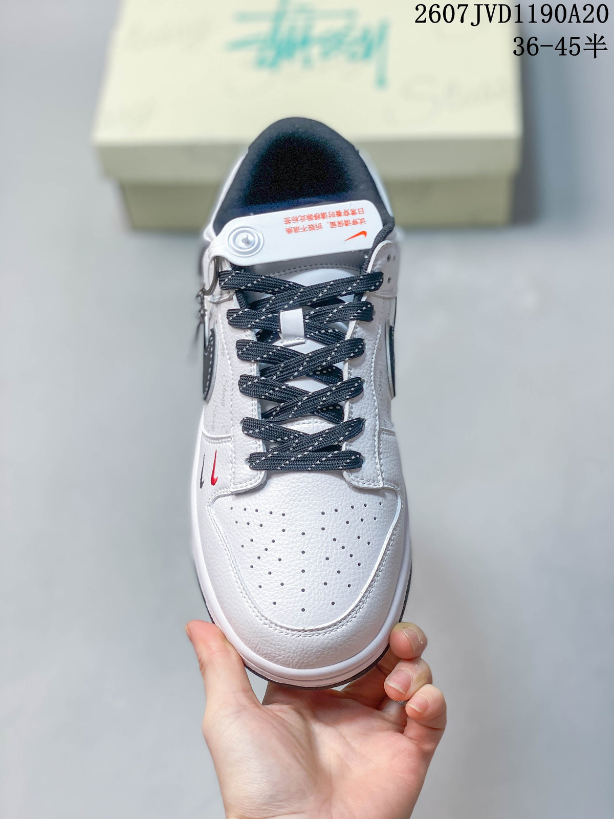 Nike SB Dunk Low Stüssy White Black Sneakers