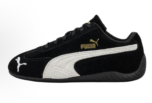 PUMA Black and White Low-Top Sneakers