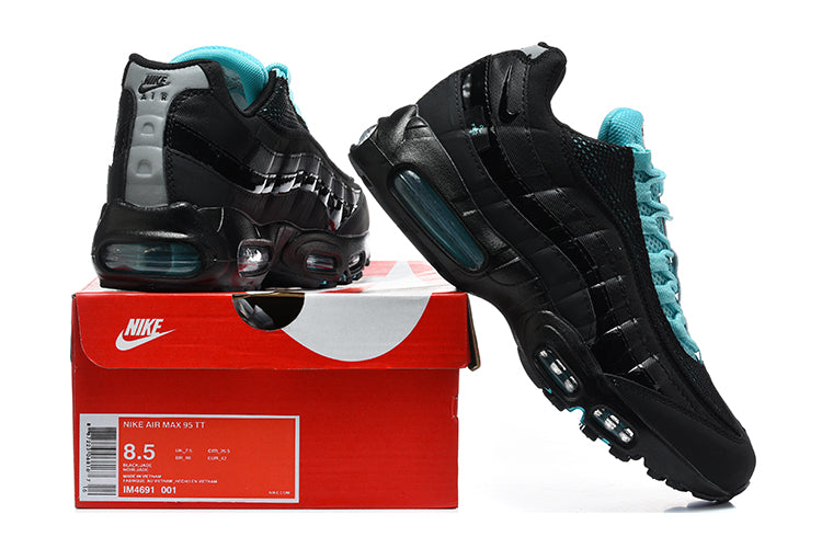 Nike Air Max 95 TT Black and Turquoise Sneakers