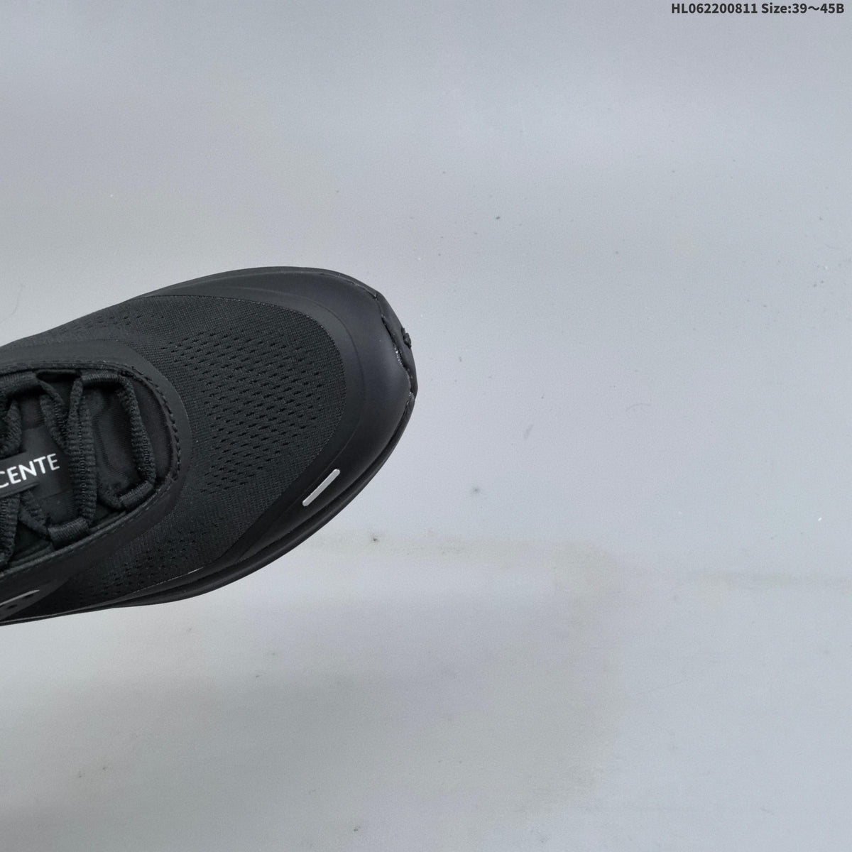 DESCENTE D/F RIDE Black Low-Top Running Sneakers