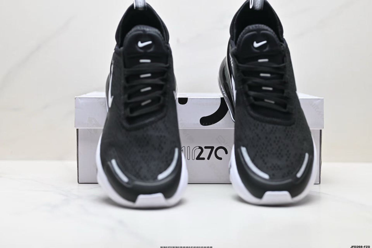 Nike Air Max 270 Premium Black and White Sneakers