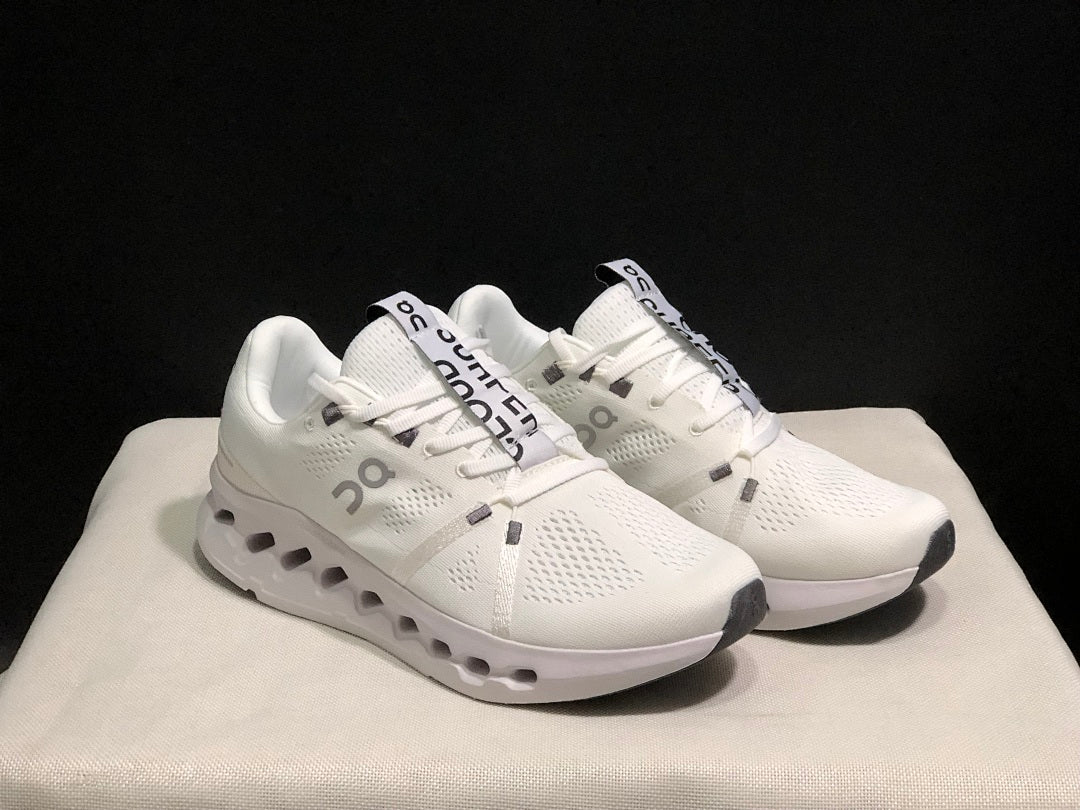 On Cloudsurfer White Running Shoes