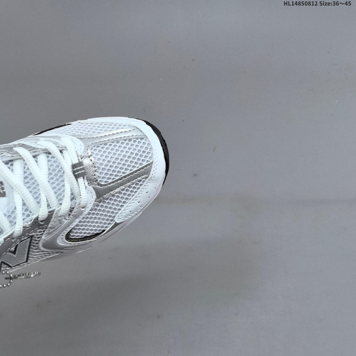 New Balance MR530AD Retro Mesh Sneakers White Silver