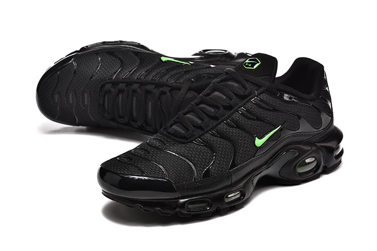 Nike Air Max Plus Sneakers Black and Volt