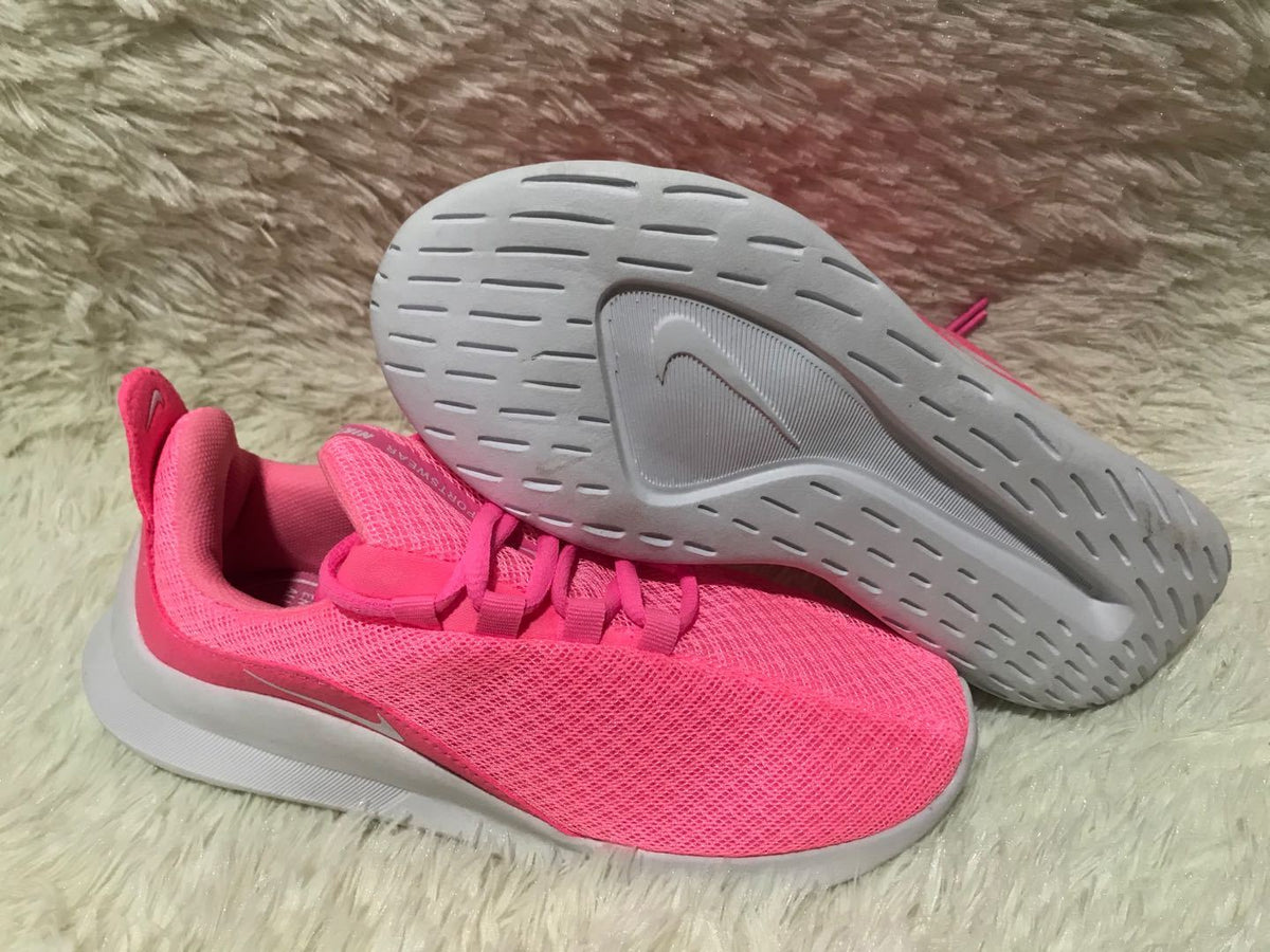 Nike Lunarlon 5 Running Sneakers in Pink and White