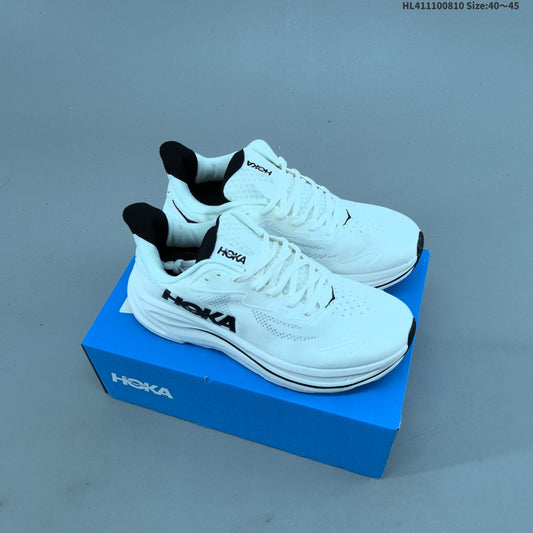 HOKA Clifton 10 Wide Running Shoes