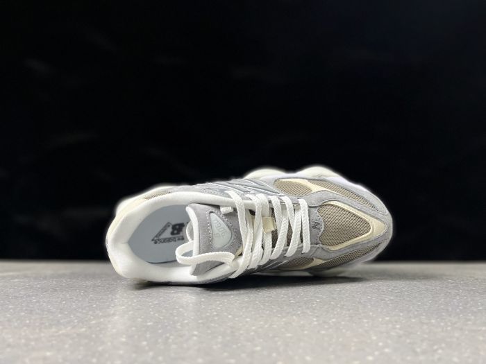 New Balance 9060LBA Grey and Cream Sneakers