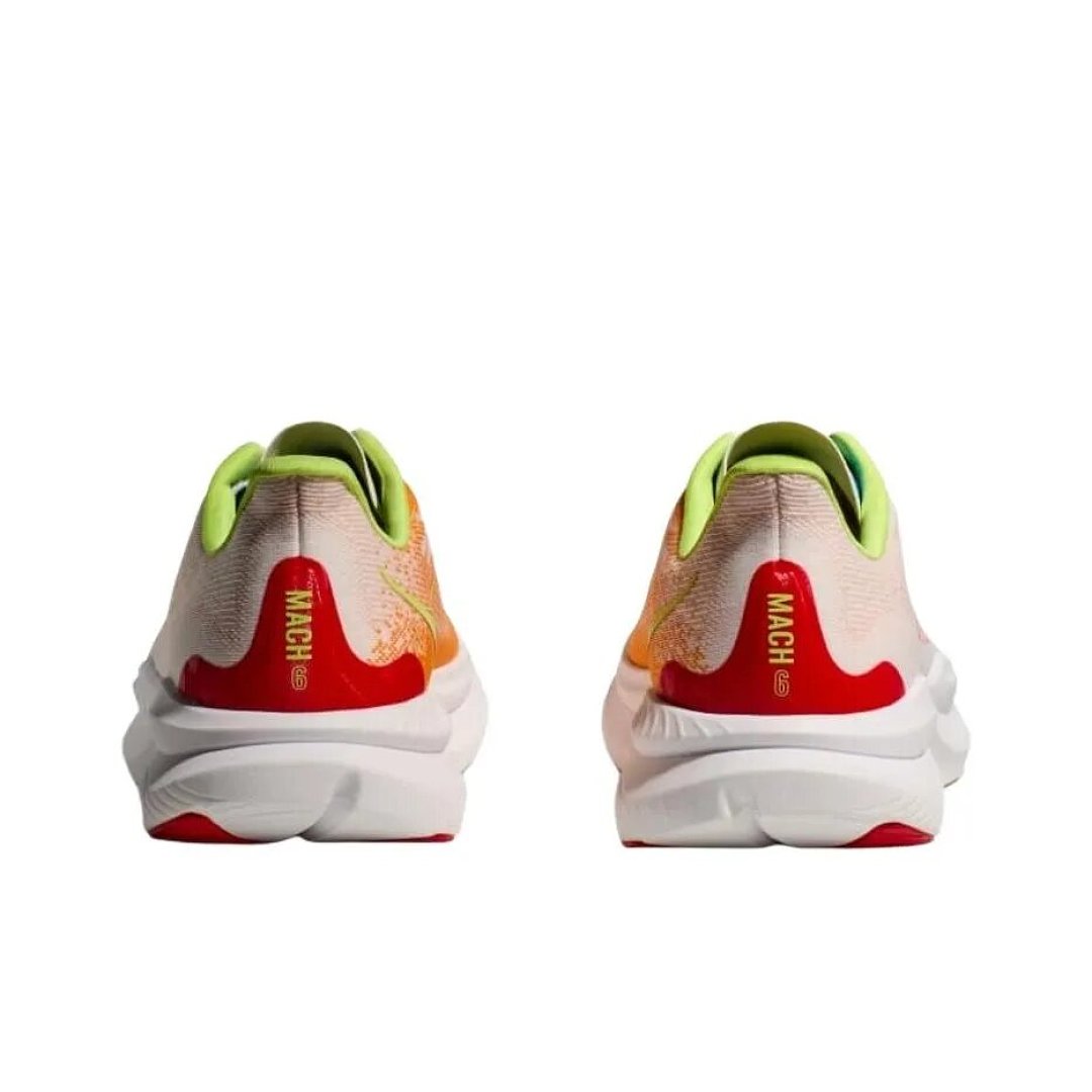 HOKA Mach 6 Running Shoes in Peach and Orange