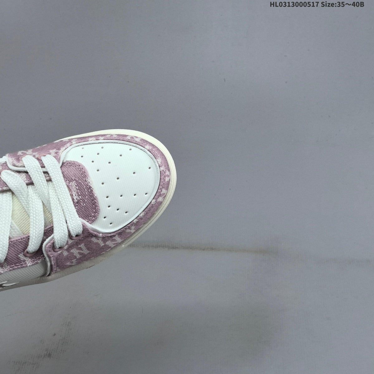 MLB Chunky Liner Low-Top Sneakers in Mauve and White