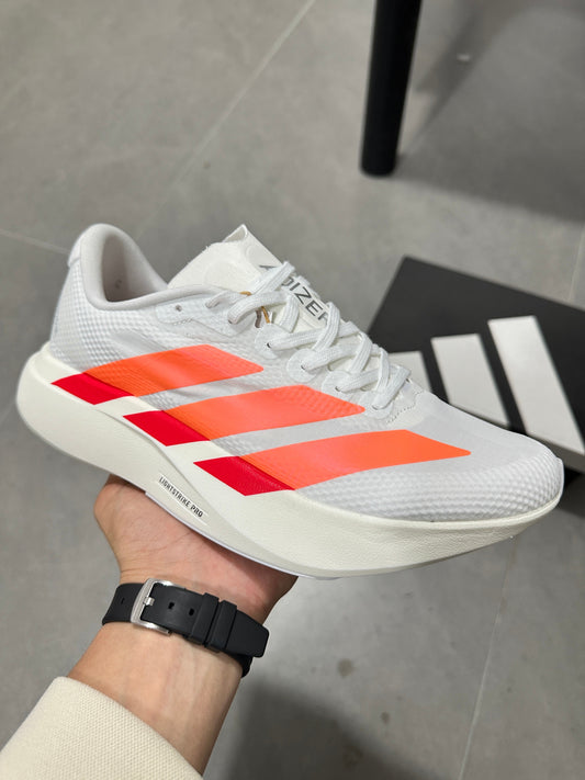 Adidas Adizero EVO SL Running Shoes White Orange