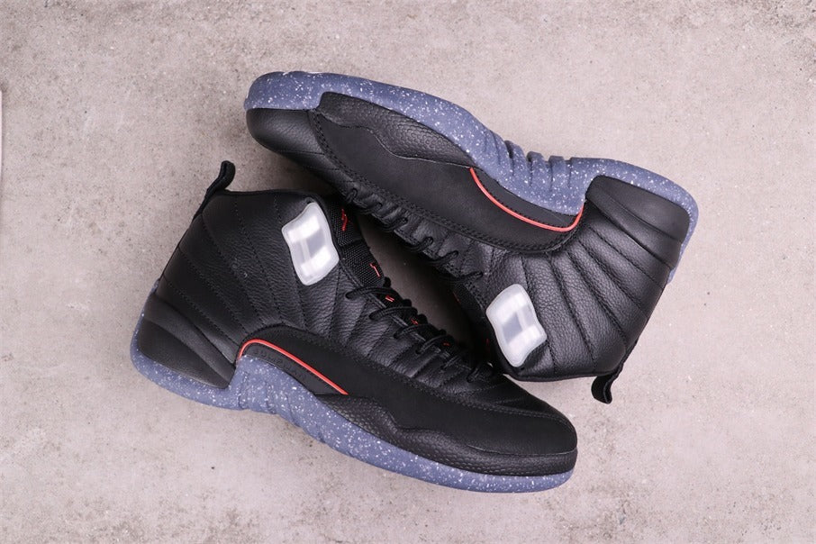 Jordan Air Jordan 12 Reverse Flu Game Sneakers Black DC1062-006