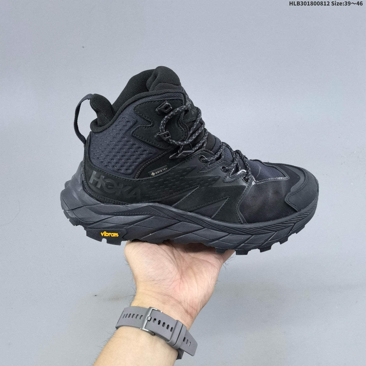HOKA Kaha 2 GTX Mid Hiking Shoes - Black