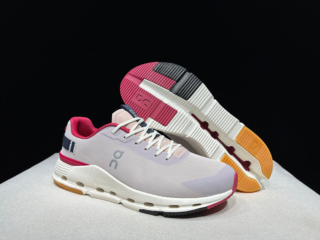 On Cloudnova Form 2 Sneakers in Fade Orchid
