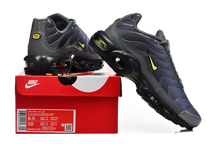 Nike Air Max Plus Sneakers Grey Purple Volt