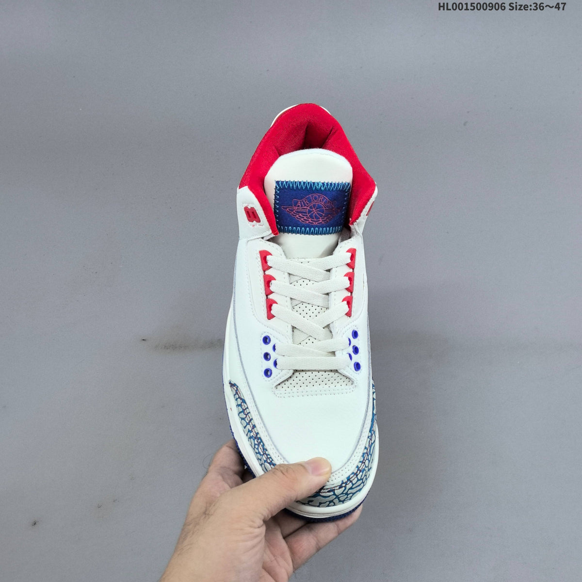 Jordan Air Jordan 3 Retro Chalk Track Red Sneakers