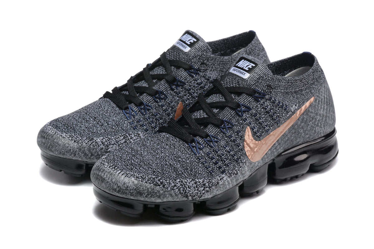 Nike Air VaporMax Flyknit Sneakers Grey Brown 849558-010