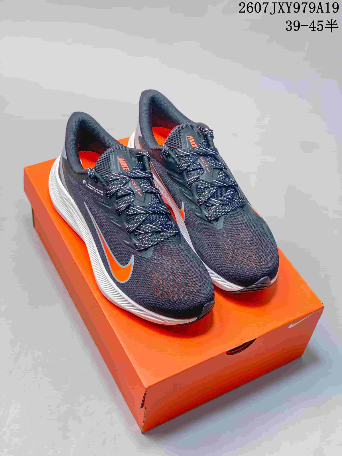 Nike Zoom Winflo 7 Running Shoes Dark Gray Orange 07JXY979A19