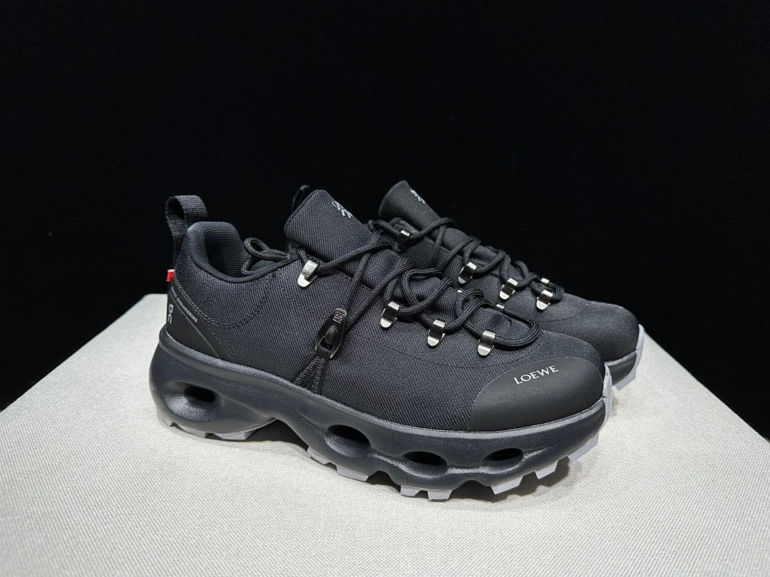 On x LOEWE Cloudsurfer Black Sneakers