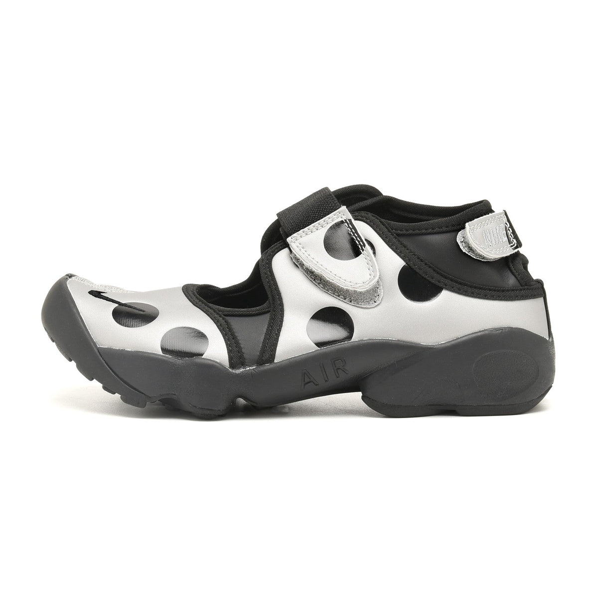 Nike Air Rift BR Split-Toe Shoe Black Silver